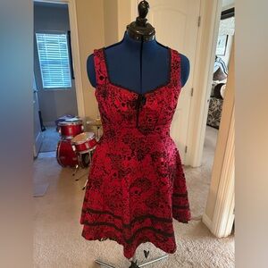 Red Skull Dress